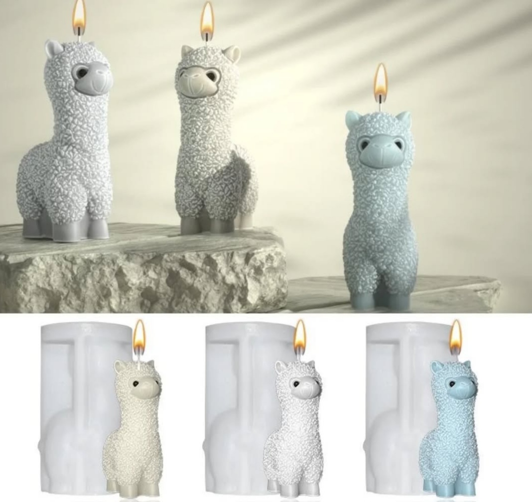 Molde llama 8 cms