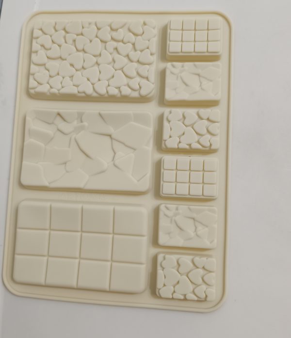 Molde tableta de chocolate
